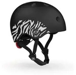 Scoot & Ride Kinderhelm XXS-S Graphics - Schwarz/Wei&szlig;
