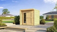 Weka Lugano 262 B, Design-Doppelt&uuml;r B x T x H 214 x 215 x 218 Wei&szlig;