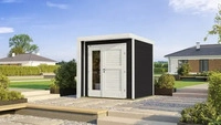 Weka Lugano 262 B, Design-Doppelt&uuml;r B x T x H 214 x 215 x 218 Wei&szlig;