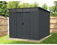 Gartenhaus Lightline 239 x 279 cm anthrazit