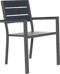 HOME DELUXE - stapelbarer Gartenstuhl MADERA - BxTxH: 56,6 x 57,5 x 85 cm -