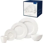 Villeroy & Boch Manufacture Rock Blanc Kombi-Set 20-teilig - Wei&szlig;