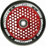 Root Industries Honeycore Stunt-Scooter Rolle 120mm Rot/PU Schwarz - Schwarz