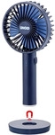 Unold 86628 Breezy II Blau Handventilator USB Akku bis zu 8 Stunden Akkubetrieb -