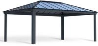 Palram - Canopia Aluminium Pavillon Dallas 1416 Anthrazit 484x422x307 cm
