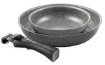 BALLARINI Tower - Set of Induktionsbratpfannen (24 + 28 cm, Keramikbeschichtung, 2