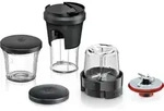 Bosch Multi-Zerkleinerer-Set MUZS68TM, 5-in-1, Mixen, Mahlen, Hacken, Aufbewahre -