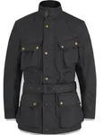 Belstaff Trialmaster Motorrad Wachsjacke, schwarz, 2XL - Schwarz - XXL