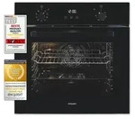 Exquisit Einbaubackofen EBE257-H-020 schwarz | Energieeffizienzklasse A | 58,9 l