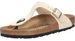 Birkenstock Damen Pantolette, beige(ecru (01969)), Gr. 36 - Beige - 36