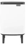 Brabantia BO M&uuml;lleimer HI 7 l White - Wei&szlig;/Schwarz