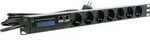 G&uuml;de 8311-1, Messger&auml;t, 1U, Schwarz, LCD, 7 AC-Ausg&auml;nge, Typ F