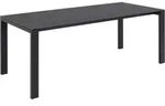 Esstisch Brentford f&uuml;r Esszimmer, schwarz, 90 cm breit, 75 cm hoch, 90 cm tief
