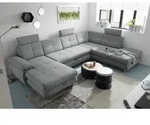 Wohnlandschaft mit Funktion ALBA - Grau