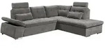 ED Lifestyle Nalo 2F Rec Sofa 2-teilig Holzwerkstoff/Nosag Stone - Grau