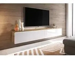 MINIO go for it, TV-Schrank, Lowboard "DONNA" 180 cm, stehend, h&auml;ngend, Wotan Eiche