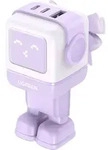 UGREEN Uno RG 65W 3-Port GaN Fast Charger EU purple - Rosa