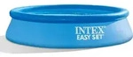 INTEX 28106NP Easy Set Quick-Up-Pool Swimmingpool Schwimmbecken 244x61cm rund blau -