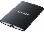 Lexar LSL500M001T-RNBNG, 1 TB, USB Typ-C, USB 3.2 Gen 2x2, 2000 MB/s, Schwarz