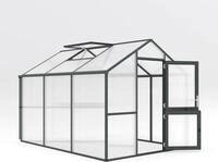 KGT Gew&auml;chshaus "Iris III" tannengr&uuml;n 7,5 m&sup2; 16 mm HKP