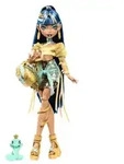 Monster High Cleo de Nile Modepuppe mit Tier Hissette und Accessoires, 4...