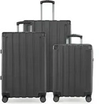HAUPTSTADTKOFFER Q-Damm - Kofferset 3-teilig, Gep&auml;ck-Set (S+M+L) Koffer...