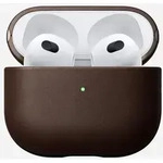Nomad Airpods V3 Case Rustic Brown Leather - Braun