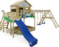 Spielturm Wickey Disney Saga mit Schaukel und Sandkasten in Blau