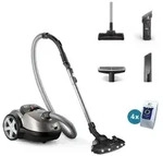 Philips Staubsauger 8000 Series, 900 W, wei&szlig; (XD8152/12) - Grau