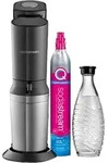 SodaStream CRYSTAL 3.0, Edelstahl, Schwarz, 385 mm, 205 mm, 455 mm, 6,45 kg - Schwarz