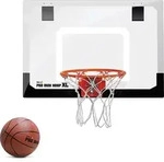 SKLZ Pro Mini Hoop Indoor-Basketball-Set mit mini aufblasbarem Basketball -...