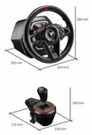 Thrustmaster T128 Shifter Pack, Lenkrad + Pedale + Schalthebel, PC, Xbox One, Xbox