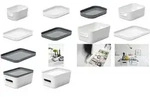 smartstore Aufbewahrungsbox COMPACT L, 15,4 Liter, wei&szlig; - Wei&szlig;