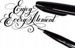 Pentel Brush Sign, Fein, 1 Farben, Schwarz, Pinselspitze, 0,5 mm, 2 mm - Schwarz