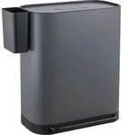 SVITA MLT2X30 M&uuml;lleimer Treteimer 60l 2 F&auml;cher mit Deckel Grau - Grau
