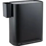 SVITA MLT2X30 M&uuml;lleimer Treteimer 60l 2 F&auml;cher mit Deckel Schwarz - Schwarz