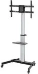 Manhattan 462327, 200 x 200 mm, 600 x 400 mm, -10 - 5&deg;, 90&deg;, Aluminium, Schwarz,