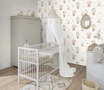 Vliestapete 300529 Tapete Kinderzimmer 53 x 1005 cm Rasch Kids World Beige Rosa...
