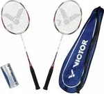 Victor Badminton Set Atomos 500 | Badmintonset Badmintonschl&auml;ger...