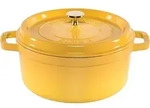 Staub La Cocotte 24cm rund, citron, Gusseisen - Gelb