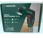 PARKSIDE Akku Schrauber 4 V USB Ladekabel LED 15 teiligem Bit Satz