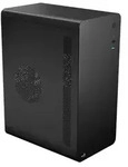 Aerocool CS110, Mini Tower, PC, Schwarz, micro ATX, Mini-ITX, SPCC, Stahl, Heimb&uuml;ro