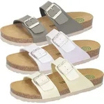 Dr. Brinkmann Damen Clogs Pantoletten Schnalle Riemchen 700203, Gr&ouml;&szlig;e:42 EU,