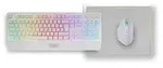 Mars Gaming MCP124W, Kabelgebunden, USB, Membran Key Switch, QWERTY, RGB-LED, Wei&szlig; -