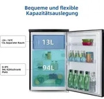 ChiQ CTT107BC K&uuml;hlschrank mit Gefrierfach, 7 Temperaturregelstufen,...