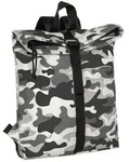 New Rebels Mart Army Roll Up Rolltop City Rucksack Los Angeles wasserabweisend