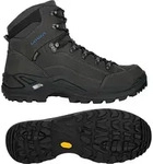 LOWA RENEGADE GTX MID, M&auml;nnlich, Erwachsener, Anthrazit, Blau, Outdoor-Stiefel,