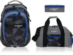 Schulrucksack 3 Teile Set Jungen Elephant Hero Signature Rucksack M&auml;dchen...