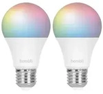 Hombli smarte Gl&uuml;hbirne, 9W, E27, RGB, CCT, 1+1 Promo Pack.