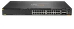 HPE Aruba Networking CX 6300M 24-port 1GbE Class 4 PoE and 4-port SFP56 Switch,